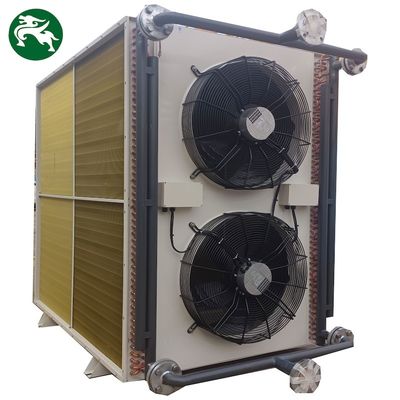 تبديد الحرارة الفعال المبرد الجاف الرأسي HVAC مع مروحة تصميم مخصص للاستخدام على الشاطئ