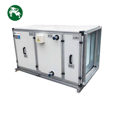 مبنى المكاتب وحدة معالجة الهواء عالية الأداء مع نظام تنقية الهواء بلفائف التبريد HVAC