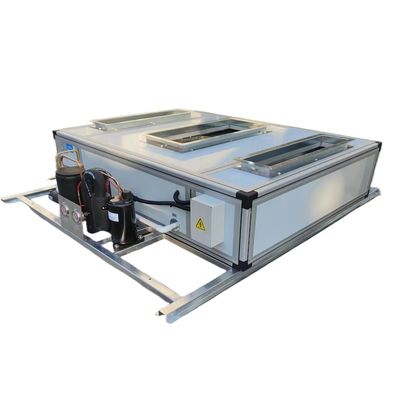 1-5HP سقف رقيق جدا معلق المياه تبرد وحدة معالجة الهواء DX تنقية الهواء HVAC للصناعات