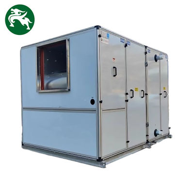 وحدة معالجة الهواء منخفضة الضوضاء عالية EER التبريد والتدفئة HVAC التثبيت الرأسي للنظافة الطبية