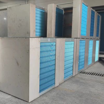 2300CMH لف حول أنبوب الحرارة على شكل U مع التدفئة والتبريد لفائف الهواء HVAC مبادل الحرارة