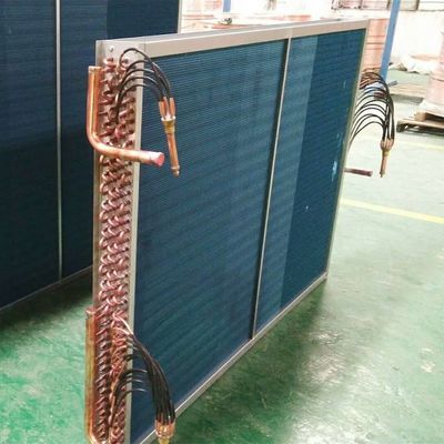 جهاز إزالة الرطوبة المبخر هيدروفيلي ألومنيوم فين مكثف مبادلة الحرارة المبردة جوا