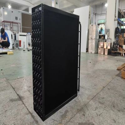 تبخيرات الأنابيب النحاسية ذات الأجنحة الكهربائية الأسود لوحدة معالجة الهواء