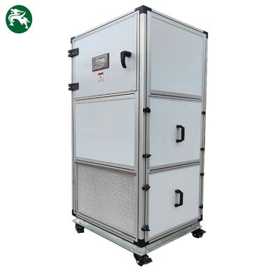 وحدة التبريد الهوائي الصناعية الصغيرة المتنقلة المبردة بالماء النوع التوسع المباشر نظام HVAC