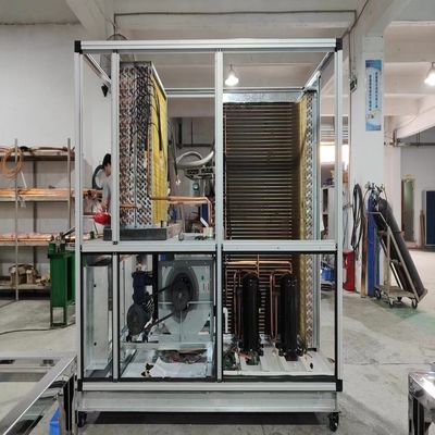 10HP تبريد الهواء وحدة تكييف الهواء المتكاملة الصندوق الكهربائي محرك المروحة ضد الانفجار