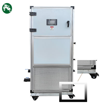 وحدة التبريد الهوائي الصناعية الصغيرة المتنقلة المبردة بالماء النوع التوسع المباشر نظام HVAC