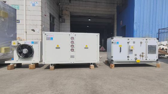 2HP وحدات المياه الساخنة والباردة ذات المرحلتين وحدات معالجة الهواء المخصصة