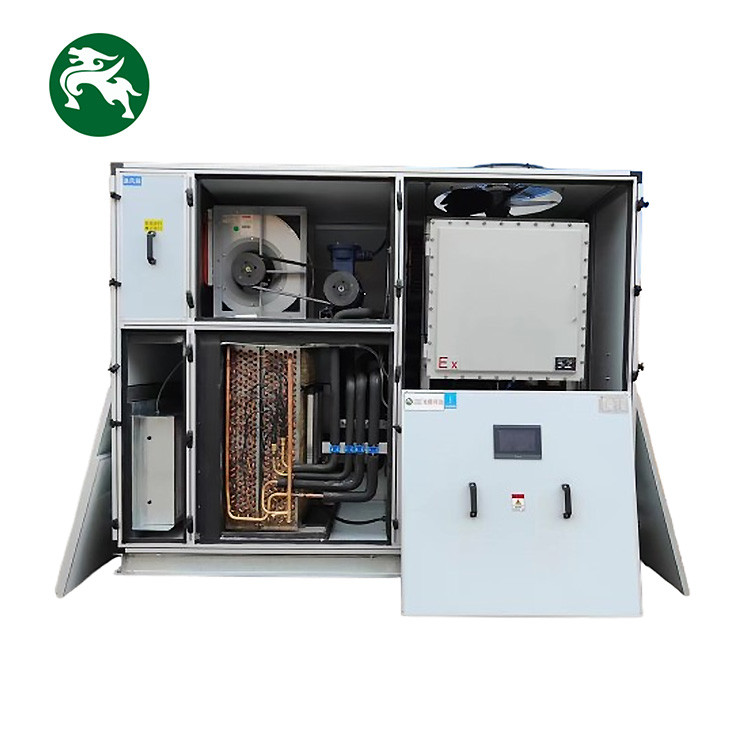 التجارية الثقيلة الاستخبارات الهواء النقي HVAC الطابق العلوي وحدة حزمة كل شيء في واحد مع لفائف التبريد