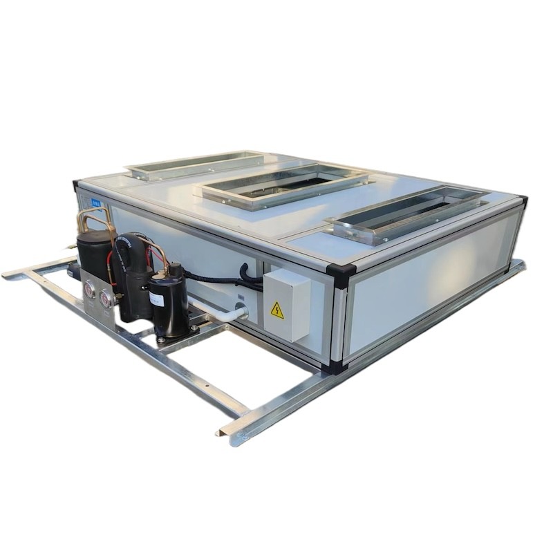 1-5HP سقف رقيق جدا معلق المياه تبرد وحدة معالجة الهواء DX تنقية الهواء HVAC للصناعات